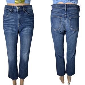 Rag & Bone Women's Baily Straight Leg Medium Wash Jeans